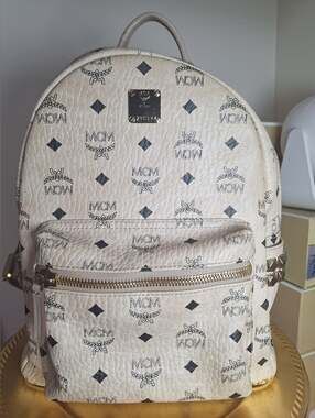 MCM Stark Backpack Visetos with Certificate of Authenticity